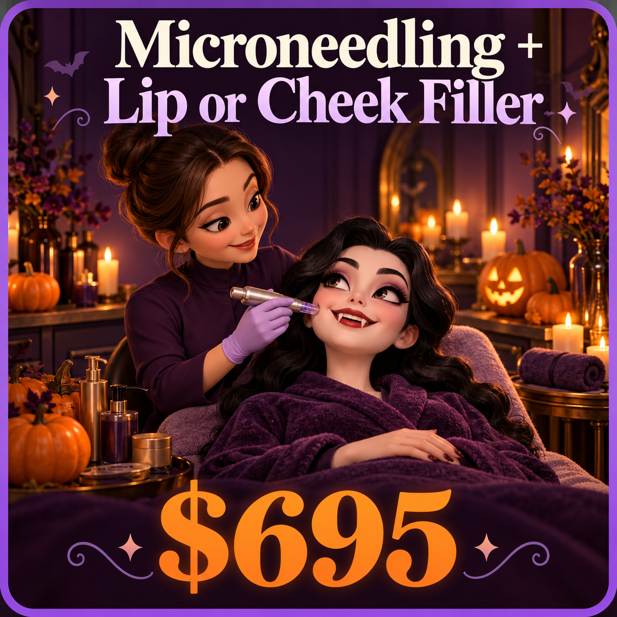 Microneedling + Lip or Cheek Filler event special