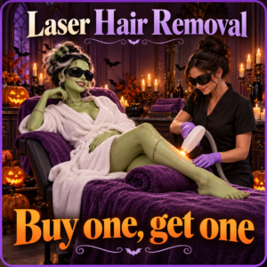 Laser Hair Removal – Buy One, Get One